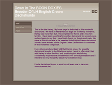 Tablet Screenshot of downintheboondoxies.net